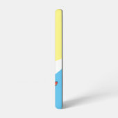 Adorable Supergirl Stance Samsung Galaxy Hülle (Linke Seite)