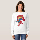 Adorable Supergirl Stance Sweatshirt (Vorne ganz)
