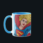 Adorable Supergirl Stance Tasse<br><div class="desc">Karo diese bezaubernde Supergirl-Kunst in ihrer spielfertigen Haltung heraus!</div>