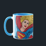 Adorable Supergirl Stance Tasse<br><div class="desc">Karo diese bezaubernde Supergirl-Kunst in ihrer spielfertigen Haltung heraus!</div>