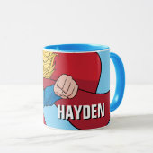 Adorable Supergirl Stance Tasse (VorderseiteRechts)