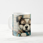 Adorable Sushi Koch Puppy Kaffeetasse (Vorderseite Links)