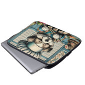 Adorable Sushi Koch Puppy Laptopschutzhülle (Vorne Knopf)