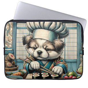 Adorable Sushi Koch Puppy Laptopschutzhülle
