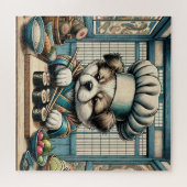 Adorable Sushi Koch Puppy Puzzle (Horizontal)