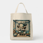 Adorable Sushi Koch Puppy Tragetasche (Rückseite)