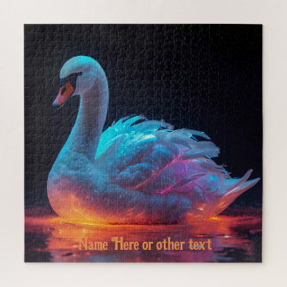 Adorable Swan für jeden Anlass Puzzle