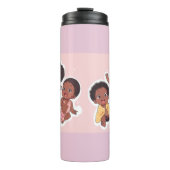 Adorable Sweet Chocolate Babys Thermosbecher (Vorderseite)