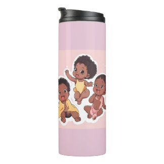 Adorable Sweet Chocolate Babys Thermosbecher