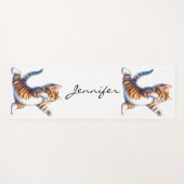 Adorable Tabby Cat Yoga Mat Yogamatte (Vorderseite (Horizontal))