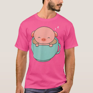 Adorable Teacup Pig Is Kawaii and Cute T-Shirt