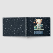 Adorable Teddy Bear Astronaut Gästebuch für Jungen (Voll)