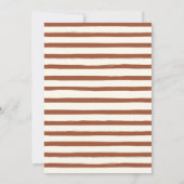 Adorable Teddy Bear Baby Dusche Einladung (Rückseite)