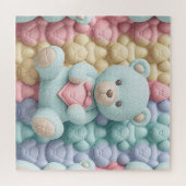 Adorable Teddy Bear Puzzle for Kids (Horizontal)