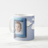 Adorable Teddy Bear Truck Customizable Design Kaffeetasse (Vorderseite Links)