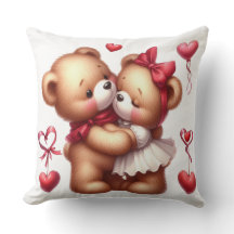Adorable Teddy Bears in Liebe Niedlicher Valentins