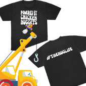 Adorable "The Nug Life" Jungs Kleinkind T - Shirt