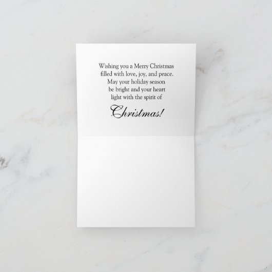 Adorable Three Rhinos Feiertagskarte (Innenseite)