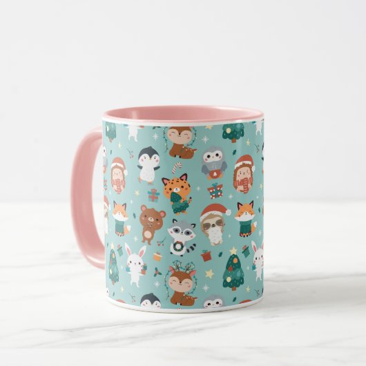 Adorable Tiere Tasse (Vorderseite Links)