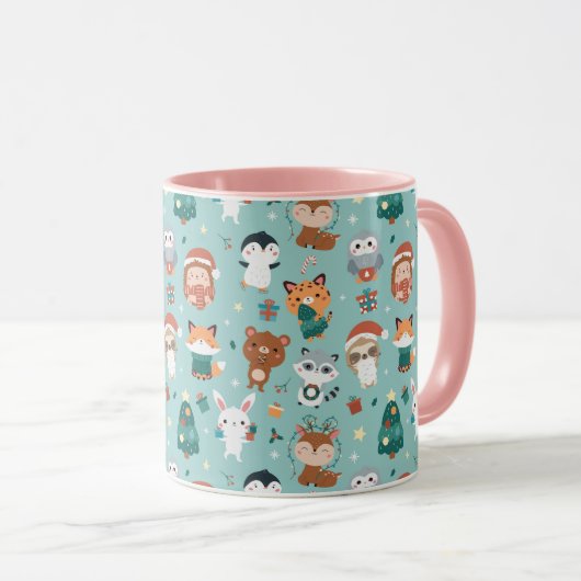 Adorable Tiere Tasse (VorderseiteRechts)