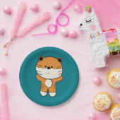 Adorable Tiger Pappteller (Party)