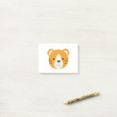 Adorable Tiger Post-it Klebezettel (Auf Schreibtisch)