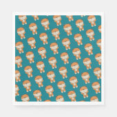 Adorable Tiger Serviette (Vorderseite)