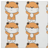 Adorable Tiger Stoff (Muster)