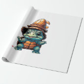 Adorable Turtle in Halloween Mood Essential T-Shir Geschenkpapier (Ungerollt)