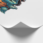 Adorable Turtle in Halloween Mood Essential T-Shir Geschenkpapier (Ecke)