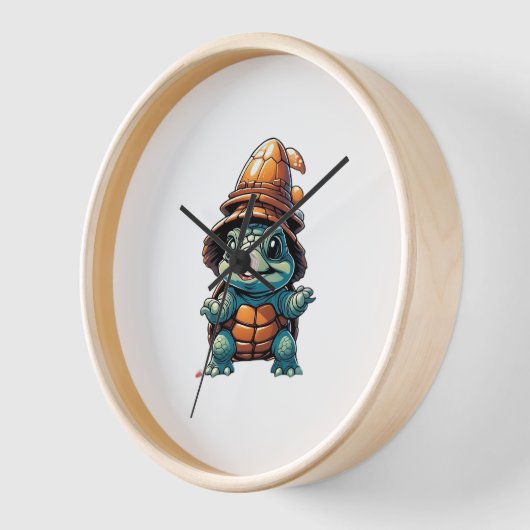 Adorable Turtle in Halloween Mood Essential T-Shir Uhr (Winkel)