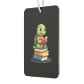 Adorable Turtle Reading Books (1) Autolufterfrischer (Links)