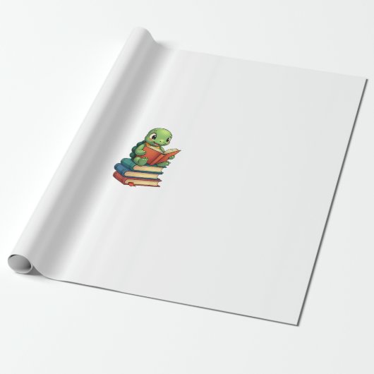 Adorable Turtle Reading Books (3) Geschenkpapier (Ungerollt)