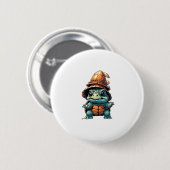 Adorable Turtle zu Halloween Stimmung Essential T- Button (Vorne & Hinten)