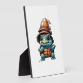 Adorable Turtle zu Halloween Stimmung Essential T- Fotoplatte (Seite)