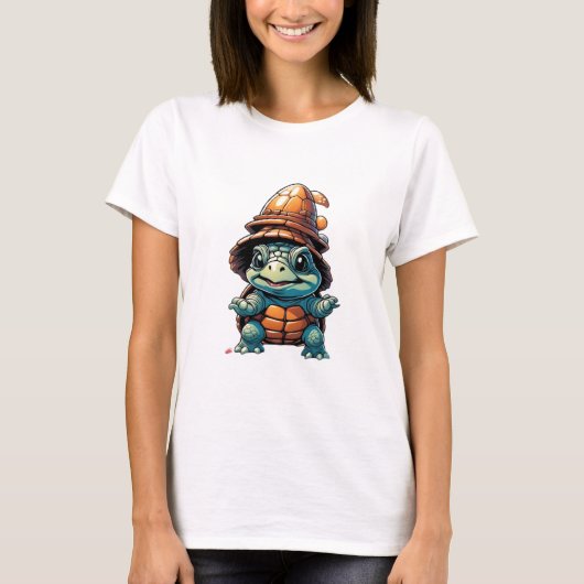Adorable Turtle zu Halloween Stimmung Essential T- T-Shirt (Vorderseite)