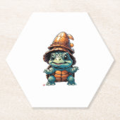 Adorable Turtle zu Halloween Stimmung Essential T- Untersetzer (Vorderseite)