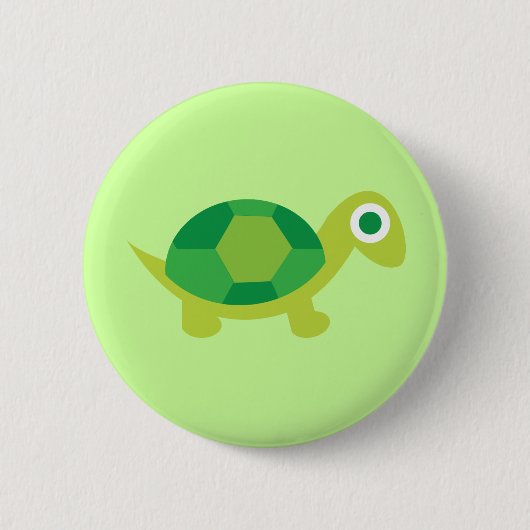 Adorable Turtle Zubehör Taste für Kleidung Button (Vorderseite)