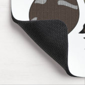 Adorable Twin Baby Duckling Huddling Cartoon Mousepad (Ecke)