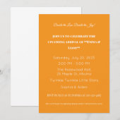 Adorable Twin Baby Dusche Einladung (Vorne/Hinten)