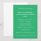 Adorable Twin Baby Dusche Einladung (Vorne/Hinten)