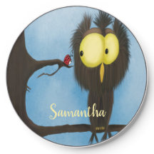 Adorable und farbenfrohe Owl Oliver