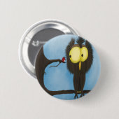 Adorable und farbenfrohe Owl Oliver Button (Vorne & Hinten)