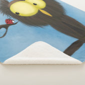 Adorable und farbenfrohe Owl Oliver Sherpadecke (3/4)