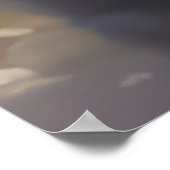 Adorable und Sweet Kitten mit Hoodie Poster (Ecke)