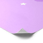 Adorable Unicorn Poster (Ecke)