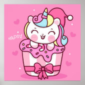 Adorable Unicorn Poster (Vorne)