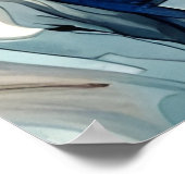 Adorable US Astronautenkatze Poster (Ecke)