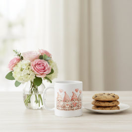 Adorable Valentine Gnome LOVE Mug Kaffeetasse