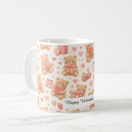 Adorable Valentine’s Day Coffee Teddy Bear Mug Kaffeetasse